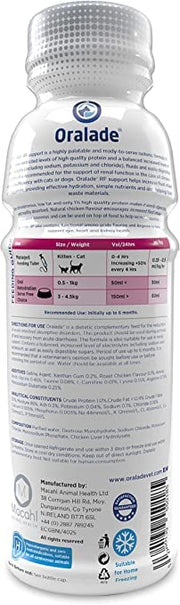 Generisch Oralade RF Support - Soluzione elettrolitica per gatti, confezione doppia, 2 x 330 ml