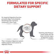 ROYAL CANIN Veterinary Gastrointestinal Puppy | 1 kg | Alimento dietetico completo per cuccioli di cane | Per sostenere la digestione | Per una crescita ottimale | Formula veterinaria