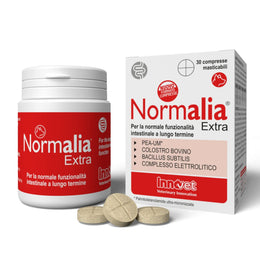 Innovet Normalia Extra 30 Compresse Masticabili, per la Normale funzionalit? dell'intestino a Lungo Termine. per Cani