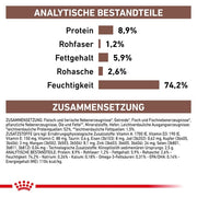 Royal Canin Veterinary Gastrointestinal Mousse | 12 x 400 g | Mangime dietetico completo per cani adulti | Per il supporto dei disturbi acuti dell'assorbimento intestinale.