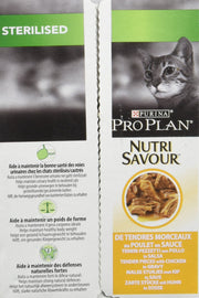 PRO Plan Nutrisavour Delicate Umido Gatto in Salsa con Pesce dell'Oceano, 85 Gr