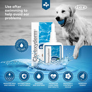 CIF Livisto Clorexyderm OTO Piu - Detergente per le orecchie, confezione doppia, 2 x 150 ml